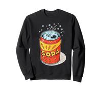 Canette de soda vibrante style pop art sodapop Sweatshirt