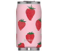 Canette isotherme - LES ARTISTES-PARIS - Pull Can-it Vintage - 280ml - Strawberry