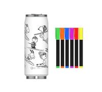 Canette isotherme - LES ARTISTES-PARIS - Pull Can'it Snoopy - 500 ml - Créative avec 6 feutres