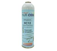 Canette réfrigérant MULTICOOL 12a, remplace le r12, r134a et 1234yf - 420 grs, avec filetage 1/2 ACME