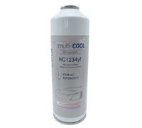 Canette réfrigérant MULTICOOL HC1234yf , remplace le 1234yf - 200 grs, avec filetage 1/2 ACME-