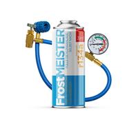 Canette Réfrigérant R134a - FROSTMEISTER 3in1 235 g - Recharge de climatisation de voiture - avec Flexible de recharge