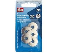 Prym 21.2 mm Bobbins for Sewing Machine for Small Rotary Shuttle Metal