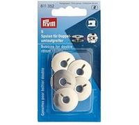 Prym 21.9 mm Bobbins for Sewing Machine for Double Rotary Shuttle Metal