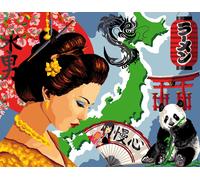 Canevas Antique 50x65 Cm Japon