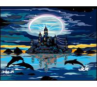 Canevas Antique Atlantide 50x65cm