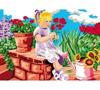 Canevas Antique Bel Été 32x50 Cm