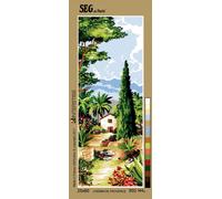 Canevas Antique Chemin De Provence 25x60cm