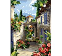 Canevas Antique Corridor Provençal 45x60cm