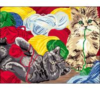 Canevas Antique Jeux De Fils 50x65cm