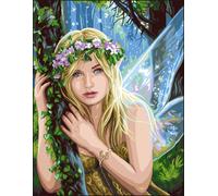 Canevas Antique La Fée Des Bois Rafael Angelo 50x65cm