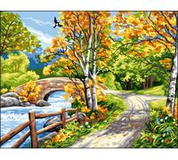 Canevas Antique Le Petit Pont Rafael Angelo 50x65cm