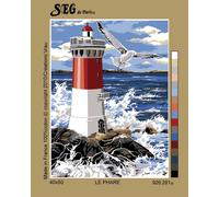 Canevas Antique Le Phare 40x50cm
