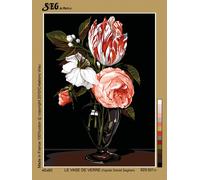 Canevas Antique Le Vase De Verre Seghers 45x60cm - Se929.501