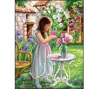 Canevas Antique Mon Beau Bouquet Rafael Angelo 50x65cm