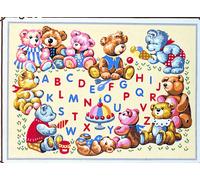 Canevas Antique Nounours Party 45x60cm - Se929.227