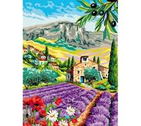 Canevas Antique Provence Mimo Verdé 50x65 Cm