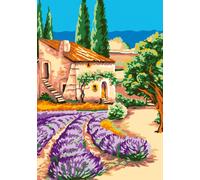 Canevas Antique Souvenirs De Provence 32x50 Cm