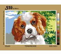 Canevas Antique Tendresse 30x40cm