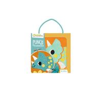 Canevas - AVENUE MANDARINE - Kit Punch Needle Dinosaure - Enfant - Avec tambour - Accessoires inclus
