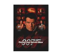 Canevas Imprimer Film Cinéma 007 Demain Ne Meurt Jamais=1641 Diy Installer 40x50cm Sur Toil