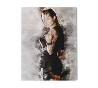 Canevas Imprimer Film Cinéma Angelina Jolie=1012 Diy Installer 40x50cm Sur Toil