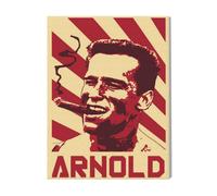 Canevas Imprimer Film Cinéma Arnold Rétro Propagande=5437 Diy Installer 40x50cm Sur Toi