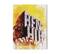 Canevas Imprimer Film Cinéma Ben Hur=6299 Diy Installer 40x50cm Sur Toil