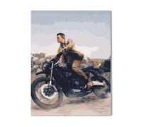 Canevas Imprimer Film Cinéma Daniel Craig=3950 Diy Installer 40x50cm Sur Toil