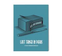 Canevas Imprimer Film Cinéma Dernier Tango À Paris=6250 Diy Installer 40x50cm Sur Toi