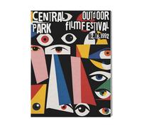 Canevas Imprimer Film Cinéma Festival Du Film De Central Park=3211 Diy Installer 40x50cm Sur Toil