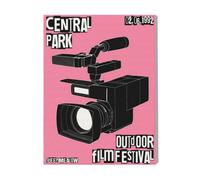 Canevas Imprimer Film Cinéma Festival Du Film De Central Park=7448 Diy Installer 40x50cm Sur Toil