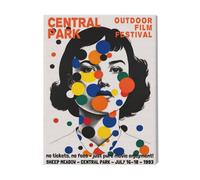Canevas Imprimer Film Cinéma Festival Du Film De Central Park Art=5998 Diy Installer 40x50cm Sur Toil