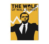 Canevas Imprimer Film Cinéma Film Le Loup De Wall Street=2934 Diy Installer 40x50cm Sur Toil