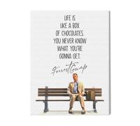 Canevas Imprimer Film Cinéma Films Tom Hanks Forrest=4038 Diy Installer 40x50cm Sur Toil