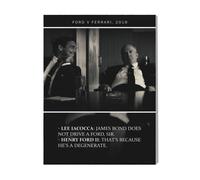 Canevas Imprimer Film Cinéma Ford V Ferrari Citation 3=3028 Diy Installer 40x50cm Sur Toil