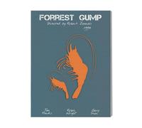 Canevas Imprimer Film Cinéma Forrest Gump Par Robert Zemeckis=6875 Diy Installer 40x50cm Sur Toil