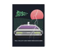 Canevas Imprimer Film Cinéma Hill Valley États-Unis=801 Diy Installer 40x50cm Sur Toi