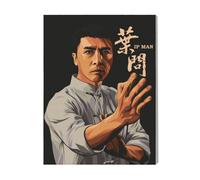 Canevas Imprimer Film Cinéma Ip Man Wing Chun Maître=8700 Diy Installer 40x50cm Sur Toi