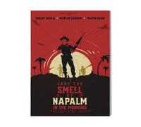 Canevas Imprimer Film Cinéma J'aime L'odeur Du Napalm=8158 Diy Installer 40x50cm Sur Toil