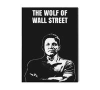 Canevas Imprimer Film Cinéma Jordan Belfort Citations=2552 Diy Installer 40x50cm Sur Toil