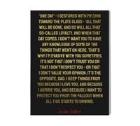 Canevas Imprimer Film Cinéma Jordan Belfort Citations=3426 Diy Installer 40x50cm Sur Toil