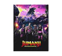 Canevas Imprimer Film Cinéma Jumanji Bienvenue Au Juin=9616 Diy Installer 40x50cm Sur Toil