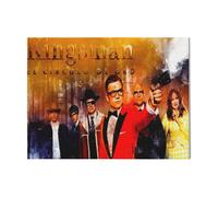 Canevas Imprimer Film Cinéma Kingsman Le Cercle D'or=1565 Diy Installer 40x50cm Sur Toil