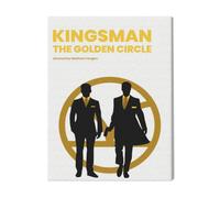 Canevas Imprimer Film Cinéma Kingsman Le Cercle D'or=6335 Diy Installer 40x50cm Sur Toil