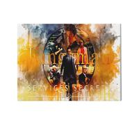 Canevas Imprimer Film Cinéma Kingsman Les Services Secrets=1520 Diy Installer 40x50cm Sur Toil