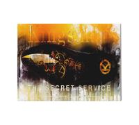 Canevas Imprimer Film Cinéma Kingsman Les Services Secrets=1847 Diy Installer 40x50cm Sur Toil
