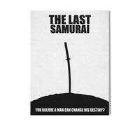 Canevas Imprimer Film Cinéma Le Dernier Samouraï=2387 Diy Installer 40x50cm Sur Toi