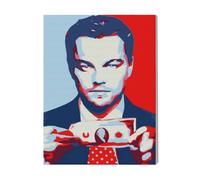 Canevas Imprimer Film Cinéma Le Loup De Wall Street=6866 Diy Installer 40x50cm Sur Toil