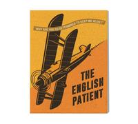 Canevas Imprimer Film Cinéma Le Patient Anglais=7547 Diy Installer 40x50cm Sur Toil